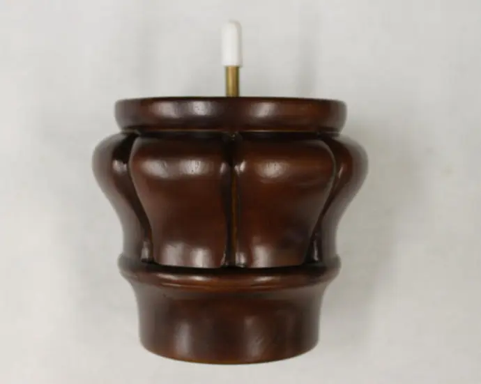 Walnut furniture leg